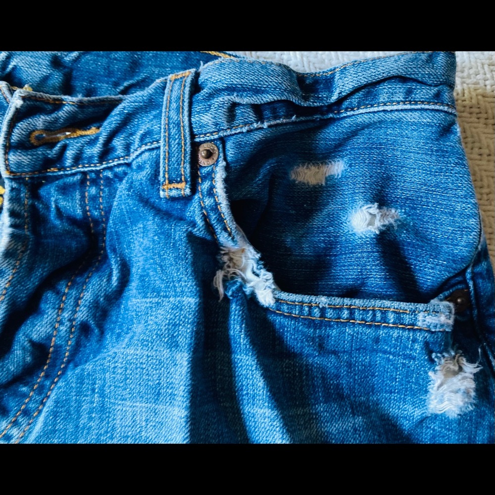 Lucky Brand men’s distressed denim jeans - Picture 7 of 10